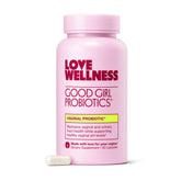 Love Wellness envase frontal Good Girl muestra diseño y dosis diaria