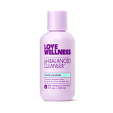 Love Wellness frasco frontal mostrando tamaño y diseño para higiene íntima