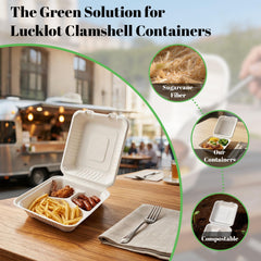 Lucklot envase en microondas, apto para recalentar comidas