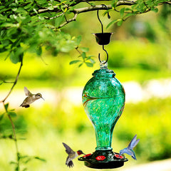 LUJII close-up of metal flower ports offering sturdy feeding perches