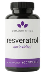 Luma Nutrition frasco frente mostrando diseño y sello de pureza
