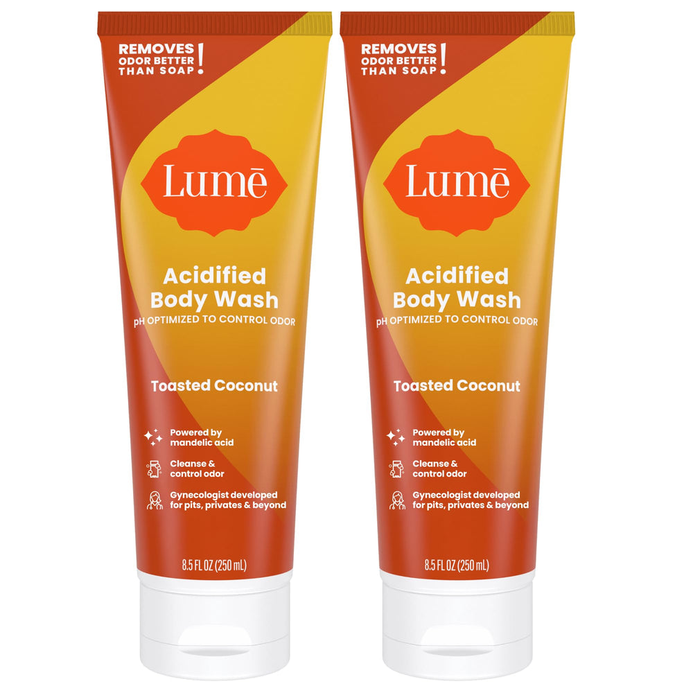 Lume envase frontal toasted coconut mostrando formato y aroma