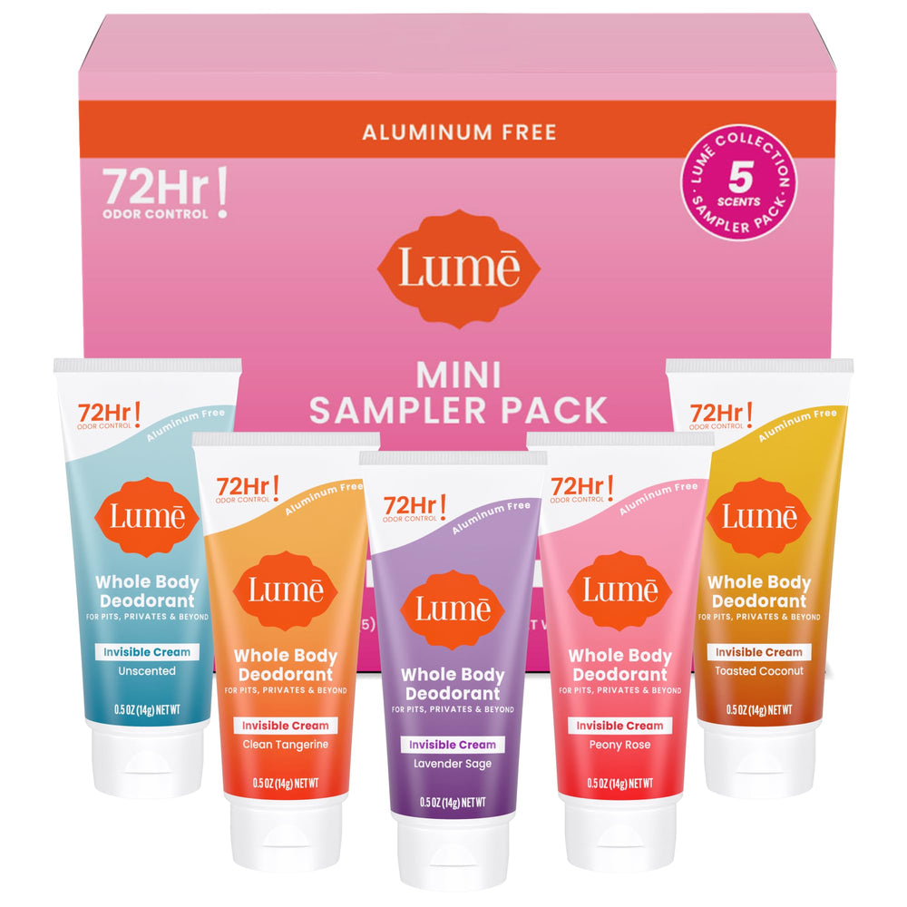 Lume pack frontal con cinco minis útil para probar aromas