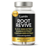 Lumin Root Revive: frente del empaque mostrando diseño y confianza