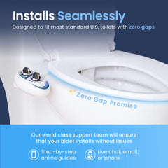 LUXE Bidet NEO 120 manguera trenzada acero resistente para conexión segura