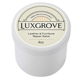 LUXGROVE frasco delantero mostrando tamaño práctico y uso doméstico