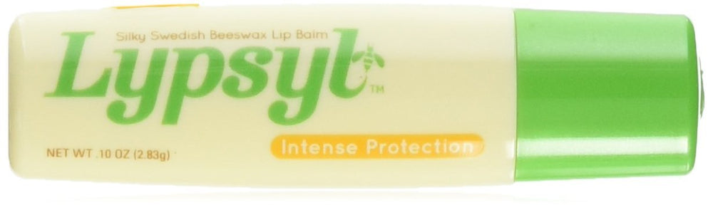 Lypsyl envase frontal mostrando diseño y aplicación rápida, protección cómoda