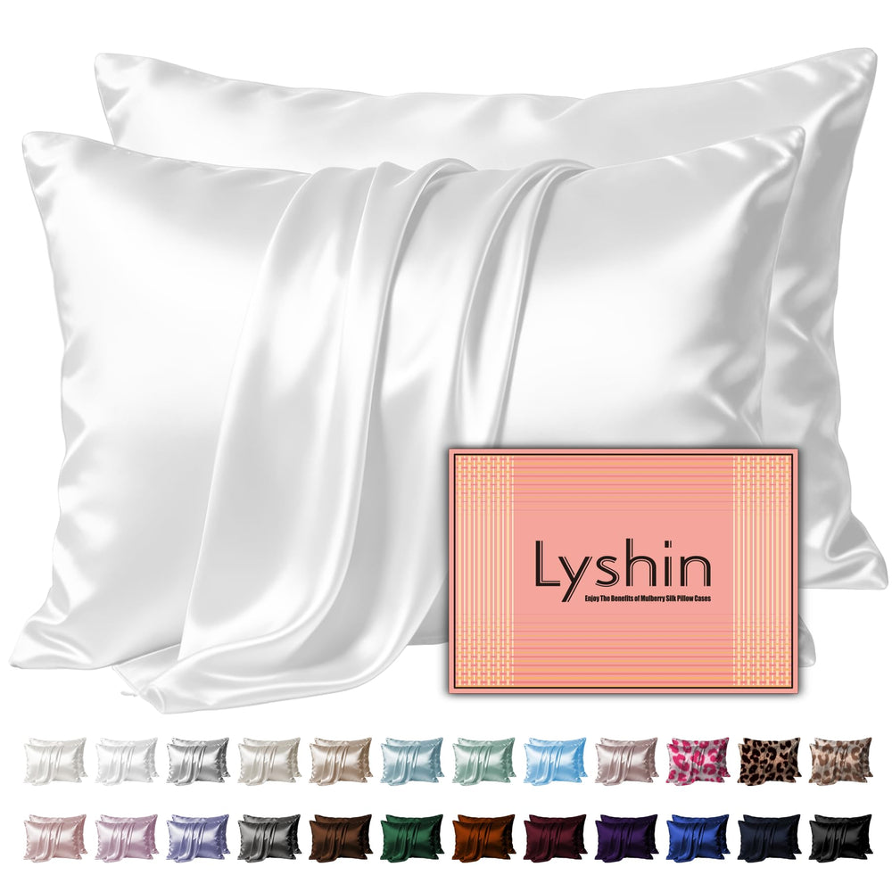 LYSHIN funda frontal del paquete mostrando diseño y color blanco, ventaja estética