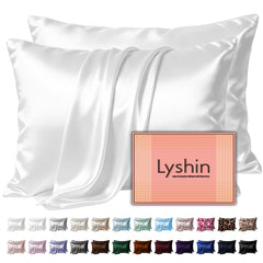 LYSHIN funda frontal del paquete mostrando diseño y color blanco, ventaja estética