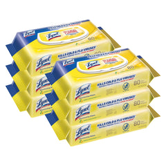 Lysol pack frontal mostrando el envase y cantidad para limpieza prolongada