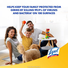 Lysol en sofá, desodoriza y refresca tapicería al instante