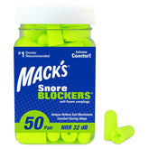 Mack’s empaque frontal visible y cantidad 50 pares para fácil identificación