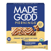 MadeGood paquete frontal mostrando 30 barras, ideal para abastecer despensa