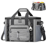 Maelstrom front view showing logo and durable exterior benefit: brand organization