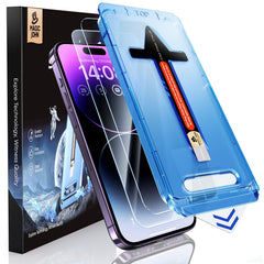 MAGIC JOHN vista frontal del empaque con dos protectores incluidos y beneficios claros