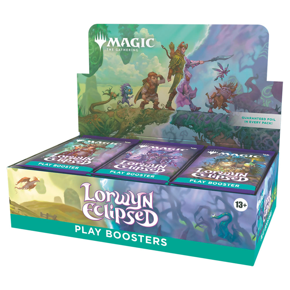Magic: The Gathering caja frontal con 30 Play Boosters, ideal para coleccionar