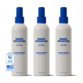 Magic Molecule envase frontal mostrando el spray y tamaño práctico