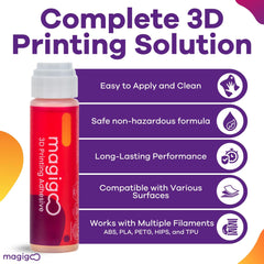 Magigoo MO2016 applicator close-up showing nozzle for precise, mess-free application