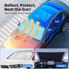 Magnelex detalle de textura reflectante que rechaza los rayos solares