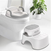 Maliton asiento frontal gris mostrando ajuste seguro y comodidad