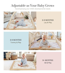 Mallify juguetes colgantes desmontables que estimulan agarre y seguimiento visual