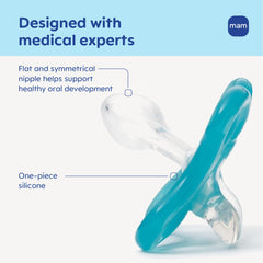 MAM escudo curvado con orificios que protege piel y ventilación