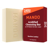 Mando Bourbon Leather frente del empaque mostrando diseño y marca