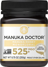 Manuka Doctor frasco frontal mostrando etiqueta y envase, confianza y autenticidad