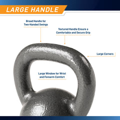 MARCY kettlebell acabado hammertone que protege contra corrosión