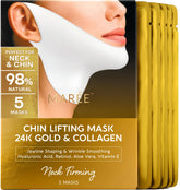 MAREE mascarilla frontal mostrando el diseño V y ajuste cómodo