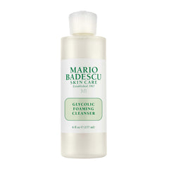 Mario Badescu limpiador glicólico frontal mostrando envase y volumen