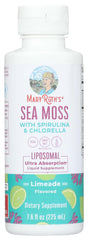 MARYRUTH'S etiqueta con lista de ingredientes y certificaciones visibles