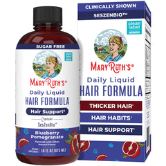 MARYRUTH'S frasco frontal con etiqueta visible, visual claro del producto y marca