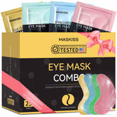 Maskiss empaque frontal mostrando 25 pares y beneficios visibles
