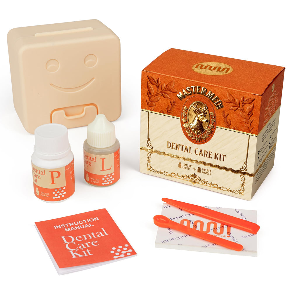 mastermedi kit frontal mostrando componentes y uso práctico