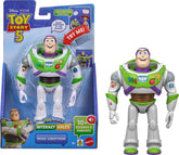 Mattel Buzz Lightyear vista frontal mostrando diseño fiel y presencia coleccionable