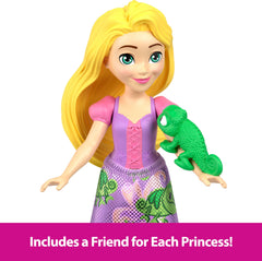 Mattel las cinco princesas posables alineadas para ver detalles y poses