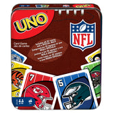 Mattel Games lata frontal con diseño NFL, protección y fácil transporte