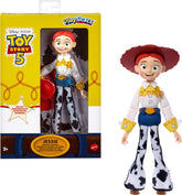 Mattel Jessie frente en caja con ventana mostrando diseño fiel a película