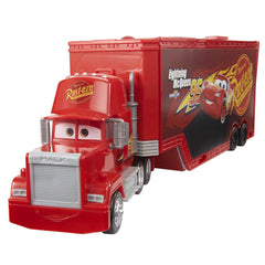 Mattel Mack front packaging showing playset and movie-look deco for collectible display
