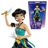 Mattel Zoey frente del empaque mostrando el atuendo y accesorios