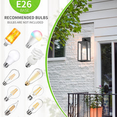 MAXvolador mounted fixture with open bottom showing easy bulb access