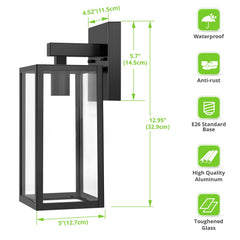 MAXvolador night porch illumination providing bright, inviting entry light