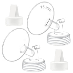 Maymom flange 15mm paquete frontal, reemplazo compatible y fácil montaje