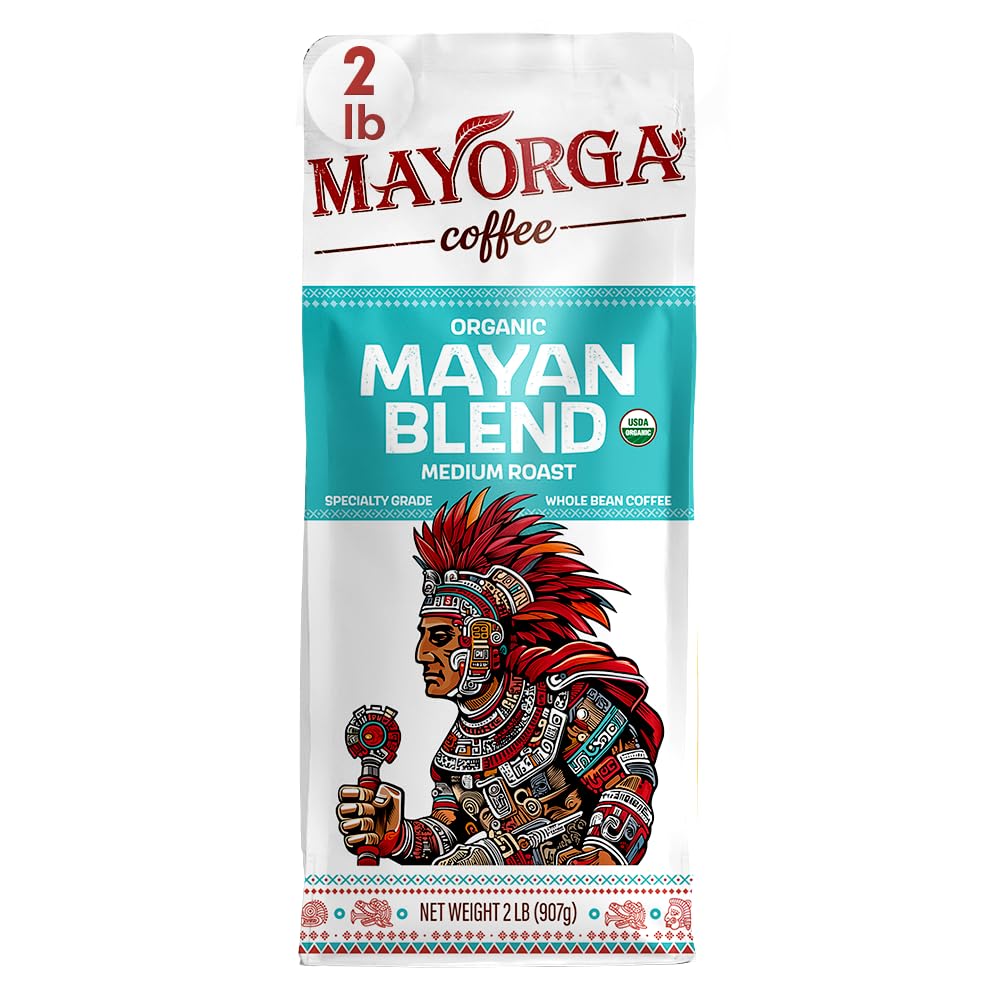 Mayorga empaque frontal mostrando 2 lb y beneficio de frescura