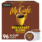 McCafé caja frontal con diseño y ventaja conveniencia