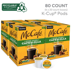 McCafé detalle de cápsulas K-Cup para compatibilidad y calidad fácil