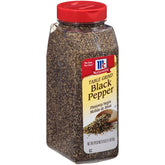 McCormick frasco frente mostrando etiqueta y contenido, conveniencia en cocina