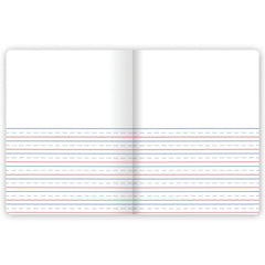 Mead mitad superior en blanco para dibujar y estimular creatividad
