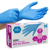 MED PRIDE empaque frontal caja 200 que muestra marca y talla M